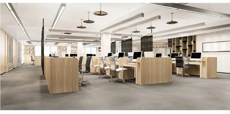 Modern open-plan commercial office
